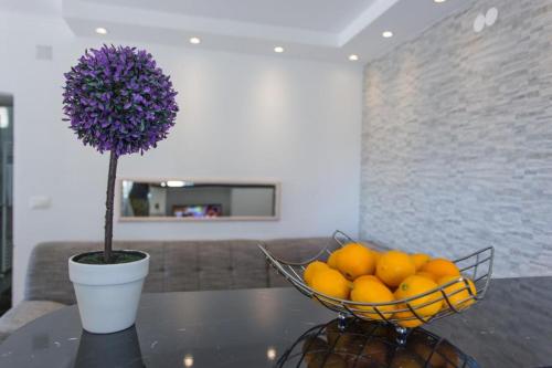 Χώρος καθιστικού στο Apartment Mojaš