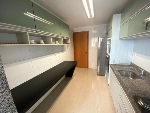 Dapur atau dapur kecil di Suíte Bella Cittá Master Collection