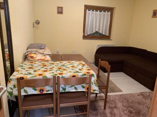 Χώρος καθιστικού στο Apartments Vanja