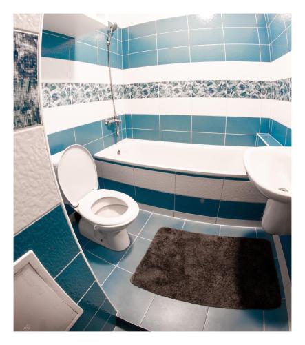 Hartmanice Apartmentにあるバスルーム