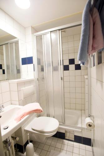 Koupelna v ubytování Kolping Gästehaus