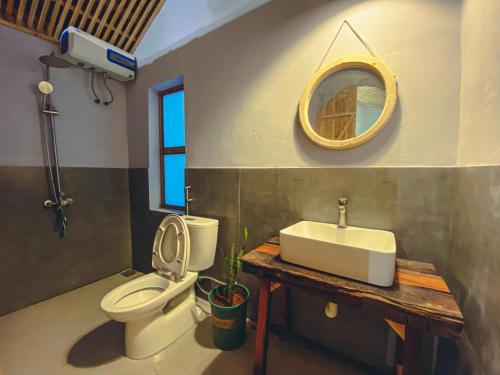 Kylpyhuone majoituspaikassa Hagiang-holic