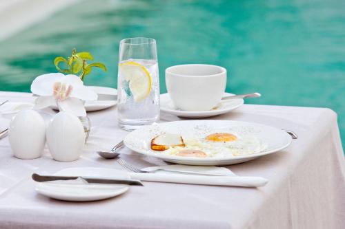 Eten bij of ergens in de buurt van het appartement

