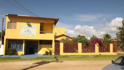 El edificio en el que está la posada