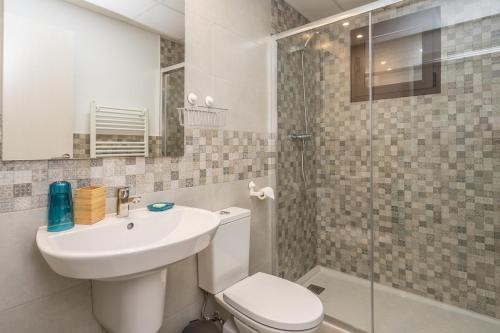 Kúpeľňa v ubytovaní Apartment Aguacate