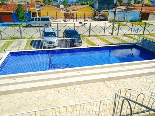 Apto BoraMar Martim de Sa, terreo com Piscina Wi-Fi Churrasqueira 400 mts da praia