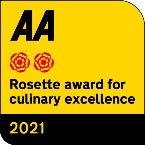 a yellow sign with a reserved yard for military excellence at The Seaview Hotel And Restaurant in Seaview