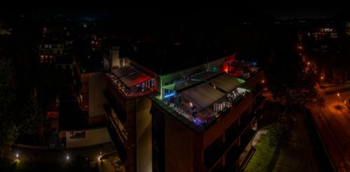 Vue panoramique sur l'établissement Hotel Bayern Vital