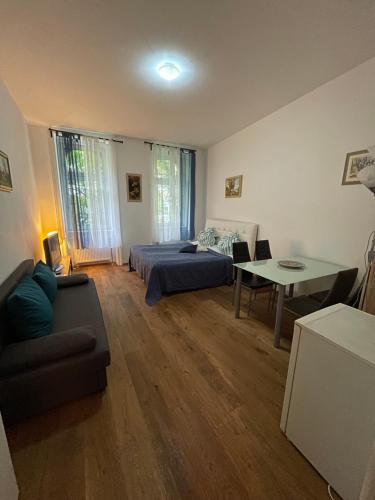 Posteľ alebo postele v izbe v ubytovaní Apartments Keinergasse 18-contactless check-in!
