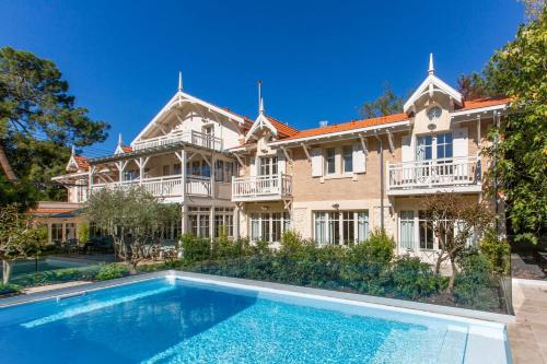 Der Swimmingpool an oder in der Nähe von La Villa du Moulleau