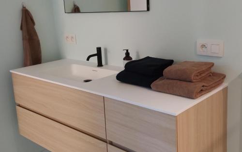 B&B Altijd Zomer tesisinde bir banyo