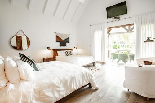 Voodi või voodid majutusasutuse Playa Venao Hotel Resort toas