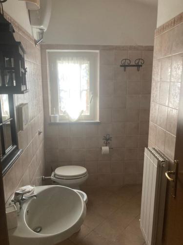 Kúpeľňa v ubytovaní Il Casale de I Casali del Troscio