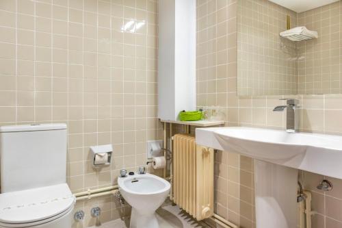 Koupelna v ubytování Hotel Vejo