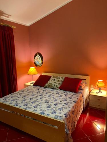 Postel nebo postele na pokoji v ubytování Residenza Miramonti