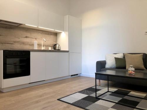 Cuina o zona de cuina de Park apartment in the heart of the city