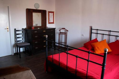 Katil atau katil-katil dalam bilik di Casetta del Parione