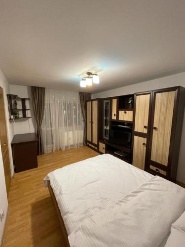 Katil atau katil-katil dalam bilik di Urban Chic Apartment