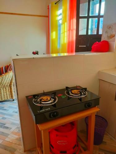 Kuchyň nebo kuchyňský kout v ubytování Amber Apartments G2 Kitengela