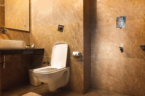 Phòng tắm tại Hotel Asia Vaishnodevi