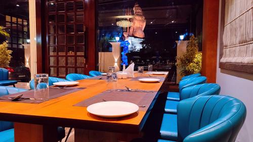 Zona de estar de Sshubh Hotel Nathdwara