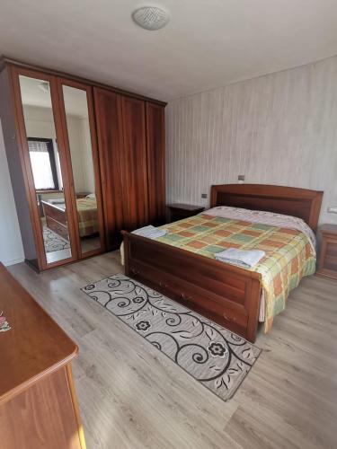 Ένα ή περισσότερα κρεβάτια σε δωμάτιο στο Casa Viola