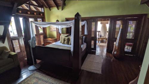 Voodi või voodid majutusasutuse Ecolodge Vistamar toas