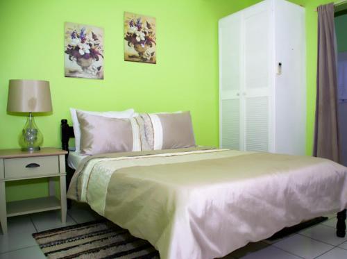Llit o llits en una habitació de Silver View Apartments