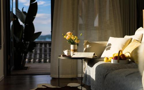 Χώρος καθιστικού στο Xinyue Suying Holiday Hotel