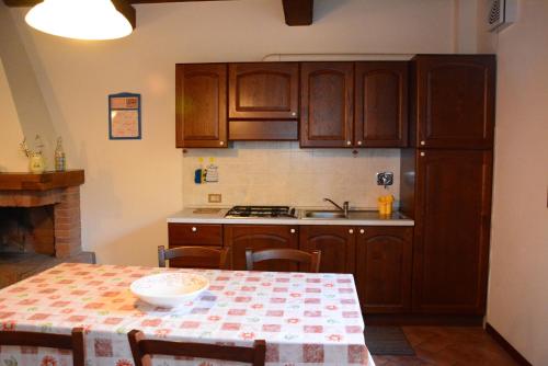 Kuchyňa alebo kuchynka v ubytovaní Agriturismo Podere Casalone