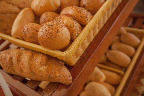 a display of bread and pastries in a bakery at TUI MAGIC LIFE Africana in Hammamet