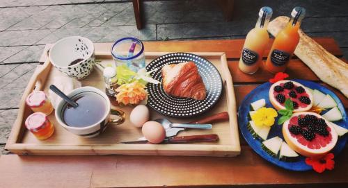 Mad på feriegården eller i nærheden