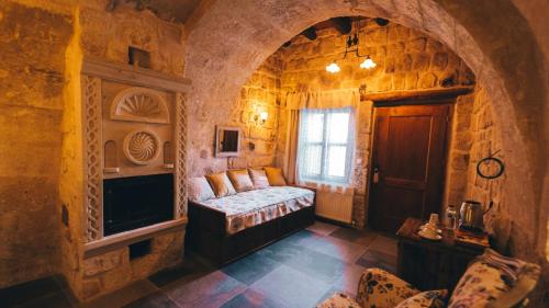 Posezení v ubytování Cappadocia Old Houses