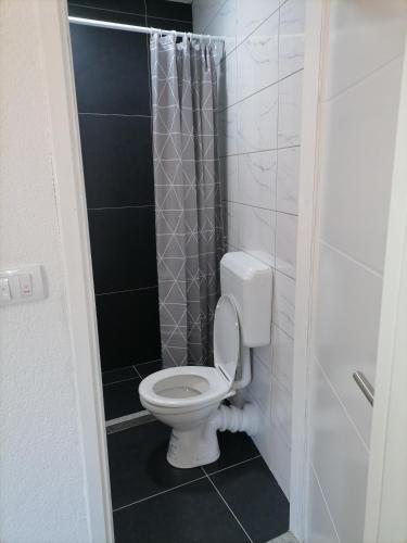Koupelna v ubytování Sky apartman 2