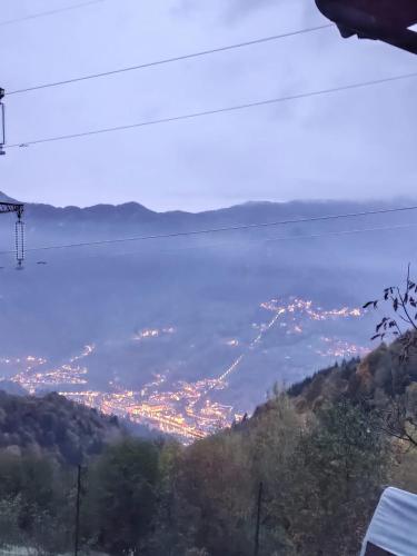 a view of a city from the top of a hill at I laghi di Spettino in Antea