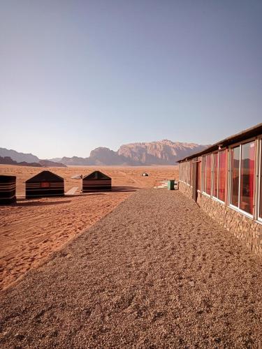 Paisaje cerca de este camping