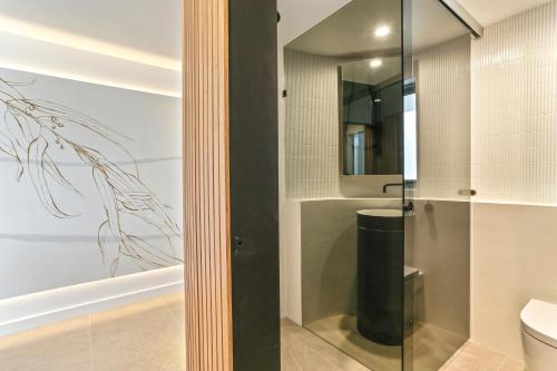 Koupelna v ubytování La Mer Apartment #10