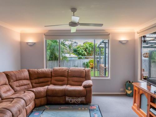A seating area at 10 Bellgrove Street - Sawtell, NSW