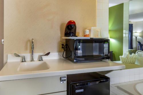 Η κουζίνα ή μικρή κουζίνα στο Econo Lodge Inn & Suites Oconto