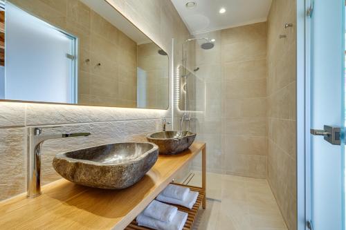 Koupelna v ubytování Armonia Retreat