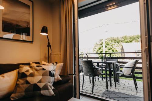 Balkón nebo terasa v ubytování Premium Apartments Terme Sveti Martin