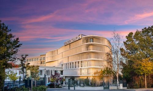 Das Gebäude in dem sich das Hotel befindet