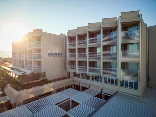 Das Gebäude in dem sich das Hotel befindet