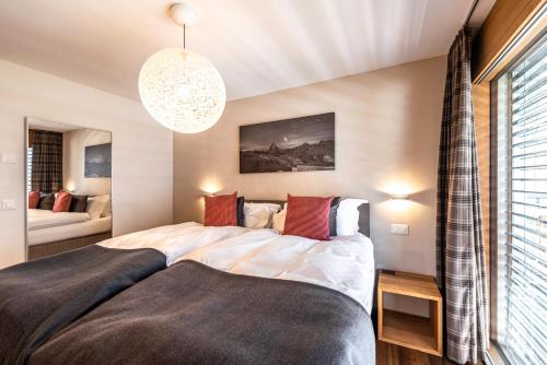 Postel nebo postele na pokoji v ubytování Chalet Petit