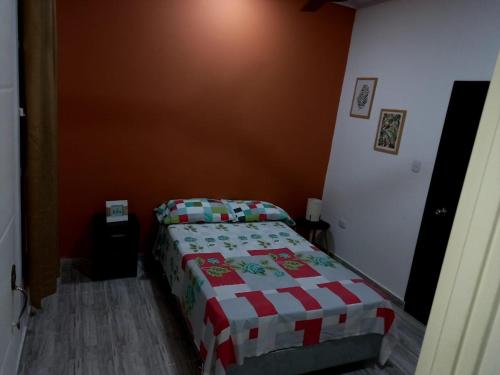 Postel nebo postele na pokoji v ubytování Como en casa