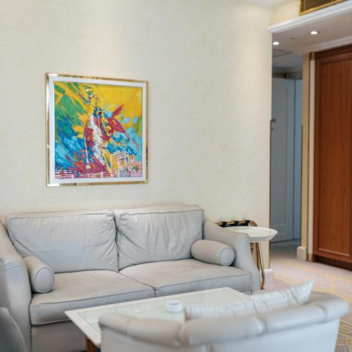 Un lugar para sentarse en Atli Hotel Ankara