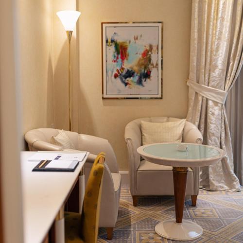 Un lugar para sentarse en Atli Hotel Ankara