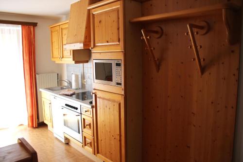 Kuchyň nebo kuchyňský kout v ubytování Appartement Gleiminger