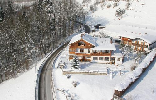 Το Berggasthof Hummelei τον χειμώνα