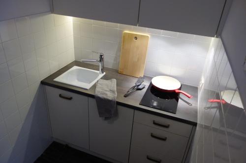 Küche/Küchenzeile in der Unterkunft Sebastian Gold